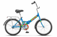 Велосипед Stels Pilot-310 20" Z010 синий рама: 13" (2021)