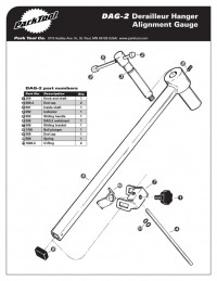 Пружина держателя индикатора Park Tool для DAG-1/2/2.2