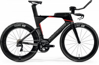 Велосипед Merida Time Warp TRI 10K 28" MetallicBlack/Ti-Flash Рама: S (2022)