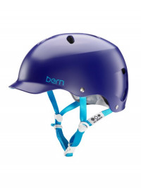 Шлем для водных видов спорта женский Bern Lenox H2O Satin Midnight Blue (2020)