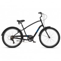 Велосипед Schwinn Sivica 7 26" черный рама M (18") (2022)