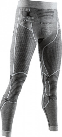Мужские штаны X-Bionic Apani 4.0 Merino Pants Men Black/Grey/White