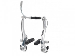 Тормоза PILLAR V-brake HJ-721ADX, ал., рамки 110мм, серебр., пер.+зад. 