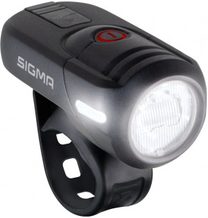 Фара передняя Sigma Sport Aura 45 USB: эффективность 45 люкс, зарядка через USB 17450 