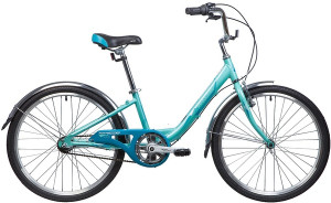 Велосипед NOVATRACK ANCONA 24&quot; зелёный (12&quot; рама) (2019) 