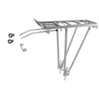 Багажник M-Wave Screw-On II S 5-440157 24-28" 2-х стоечный регулируемый, сборный, алюминий, серебристый