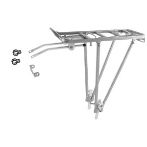 Багажник M-Wave Screw-On II S 5-440157 24-28&quot; 2-х стоечный регулируемый, сборный, алюминий, серебристый 