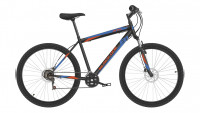 Велосипед Black One Onix 27.5 D черный/оранжевый/синий рама: 18" (2022)