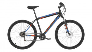 Велосипед Black One Onix 27.5 D черный/оранжевый/синий рама: 18&quot; (2022) 