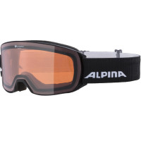 Очки горнолыжные Alpina Nakiska Q Black Matt (2023)