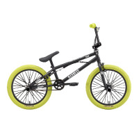 Велосипед Stark Madness BMX 2 20" черный матовый/серебристый/хави (2024)