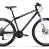 Велосипед Forward SPORTING 27.5 2.0 disc черный/белый (2021) - Велосипед Forward SPORTING 27.5 2.0 disc черный/белый (2021)