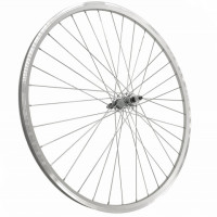Колесо заднее Stels 28"-29" двойной серебристый обод V-brake втулка под трещотку 6-7 ск.