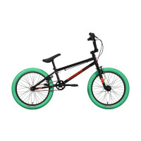 Велосипед Stark Madness BMX 1 черный/красный/зеленый (2023)