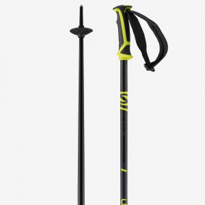 Палки горнолыжные Salomon X 08 Black Neon Yellow (2020) 