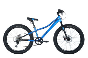 Велосипед Novatrack Dozer 6.STD 24&quot; синий рама 12&quot; (2021) 