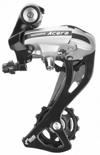 Переключатель скоростей задний Shimano Acera RD-M360-S SGS 7-8 скоростей, болт серебр.