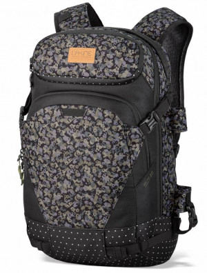 Сноубордический рюкзак Dakine Womens Heli Pro 20L Ripley (размытый принт с горошком и черными вставками) 