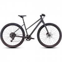 Велосипед Cube Hyde One Trapeze 28" graphite´n´black рама: S (2025)