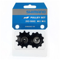 Ролики Y5YE98090 SHIMANO 2-3048 заднего перекл., верхний+нижний к 105, 11ск., к RD-R5800 для GS Ролики Y5YE98090 SHIMANO 2-3048 заднего перекл., верхний+нижний к 105, 11ск., к RD-R5800 для GS