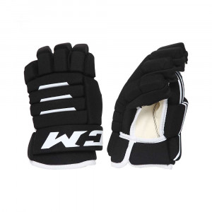 Перчатки CCM Tacks 4R (Roll) 2 SR black/black 