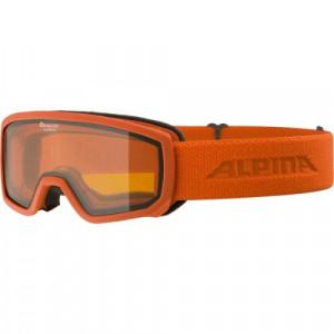 Очки горнолыжные Alpina Scarabeo JR Pumpkin Matt/Orange S2 (2024) 