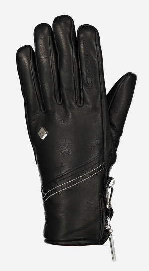 Перчатки горнолыжные Reusch Camila W black/silver 6031120-7702 (2021) 