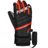 Перчатки горнолыжные Reusch Warrior R-Tex XT Junior black/white/fluo red - Перчатки горнолыжные Reusch Warrior R-Tex XT Junior black/white/fluo red