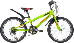 Велосипед Novatrack Racer 20&quot; зеленый (2020) 