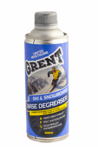Универсальный очиститель GRENT BASE DEGREASER для лыж и сноубордов 500 мл (33110)