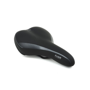 Седло AUTHOR 8-31048042 AREA X7 комфорт. 260х170мм 400г. гелевое (20) черное 