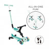 Самокат-трансформер Globber Go Up Active Lights 360° мятный - Самокат-трансформер Globber Go Up Active Lights 360° мятный