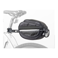 Сумка+багаж AUTHOR 8-15000086 A-N LitePack6 X7 2отдел. V=6л с чехлом черная+багаж. на подсед. штырь