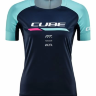 Джерси CUBE Teamline WS Round Neck к/рук женская, blue´n´mint - Джерси CUBE Teamline WS Round Neck к/рук женская, blue´n´mint