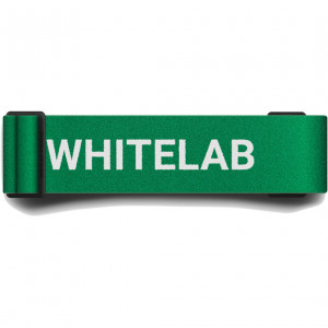 Ремешок для масок WhiteLab forest green/white 45 мм 