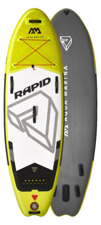 SUP-доска надувная Aqua Marina Rapid 9'6" (2021) (BT-20RP, 289х84х15 см, S21)