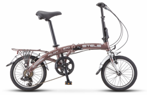 Велосипед Stels Pilot-370 16&quot; V010 коричневый/хром (2019) 