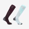 Носки Salomon S/Access 2-pack winetasting/meadowbrook (2022) - Носки Salomon S/Access 2-pack winetasting/meadowbrook (2022)