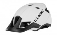 Шлем Cube Helmet CMPT, бело-чёрный (есть потертости)