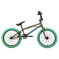 Велосипед Stark Madness BMX 2 зеленый/голубой/зеленый (2023)
