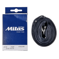 Камера Mitas 27.5x2.5/3.0", автониппель 40 мм, черный