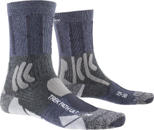 Носки X-Socks Trek Path Ultra Light Midnight Blue/Dolomite Grey 