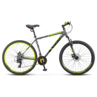Велосипед Stels Navigator-700 D 27.5" F020 серый/желтый рама: 21" (2022)