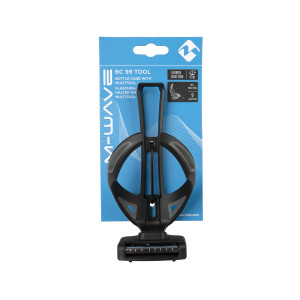 Флягодерж-ль M-WAVE BC 99 5-341020 нейлоновый с карбоном, с мультитулом на 9 функций, 99г (на блистере) черный 