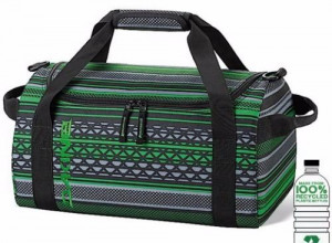 Спортивная сумка Dakine Eq Bag 23L Verde Vrd (черный с зеленым принтом) 