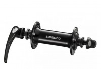 Втулка передняя Shimano RS300, 32 отверстия, QR 129мм, черная