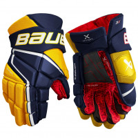 Перчатки Bauer Vapor 3X S22 INT MTO navy/gold (1059960)