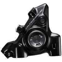 Калипер гидравлический Shimano Dura-Ace, R9270, передн., flat mount, с адаптером на 140/160 мм, полимерн. колодки L03A