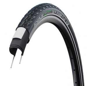 Велопокрышка Schwalbe 26x2.00 (50-559) 05-11101074.01 DELTA CRUISER PLUS PunctureGuard TwinSkin 50-559 B/B+RT HS431 GREEN 50EPI 