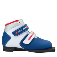 Лыжные ботинки SPINE NN75 Kids Pro сине-белые (2022)